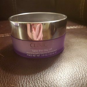 New Clinique Full Size 3.8 oz "Take The Day Off"  Cleansing Balm Makeup Remover